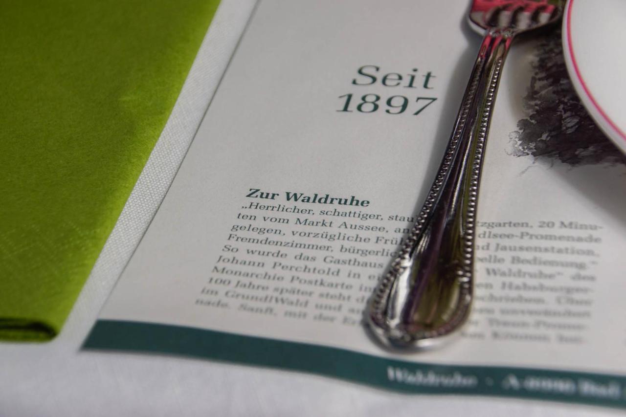 Waldruhe - Bett, Fruehstueck & Ein Laecheln Bed and Breakfast Bad Aussee Εξωτερικό φωτογραφία